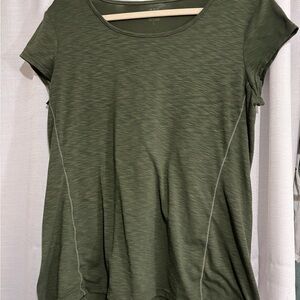 Title Nine Olive Short Sleeve Tee